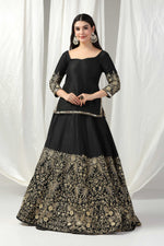 Load image into Gallery viewer, Designer kurti with lehenga and dupatta