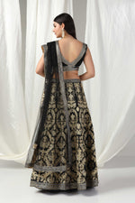 Load image into Gallery viewer, Designer Gotta Patti lehenga with blouse and dupatta