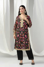 Load image into Gallery viewer, Resham thread work with pants and dupatta