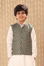 Load image into Gallery viewer, Grey Jaipuri Buti Print Jacket Only