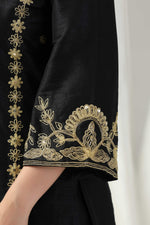 Load image into Gallery viewer, Elegant dori hand embroidered suit with salwar and dupatta
