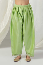 Load image into Gallery viewer, Embroidered kurti with salwar and  dupatta
