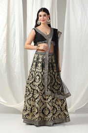 Designer Gotta Patti lehenga with blouse and dupatta