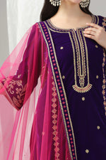 Load image into Gallery viewer, Velvet kurta with dupatta
