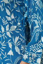 Load image into Gallery viewer, Thread Embroidered Pearl Work Kurta with Loose Pants