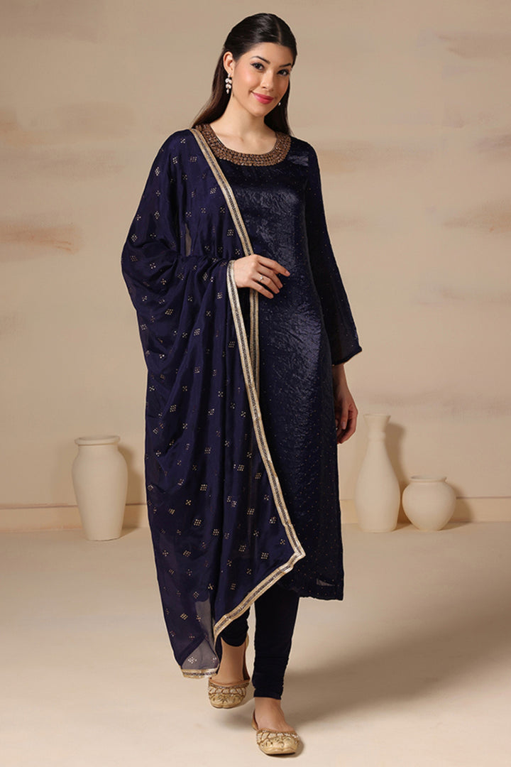 Hand Embroidered Kurta Set