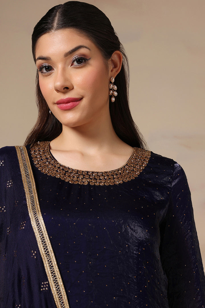 Hand Embroidered Kurta Set