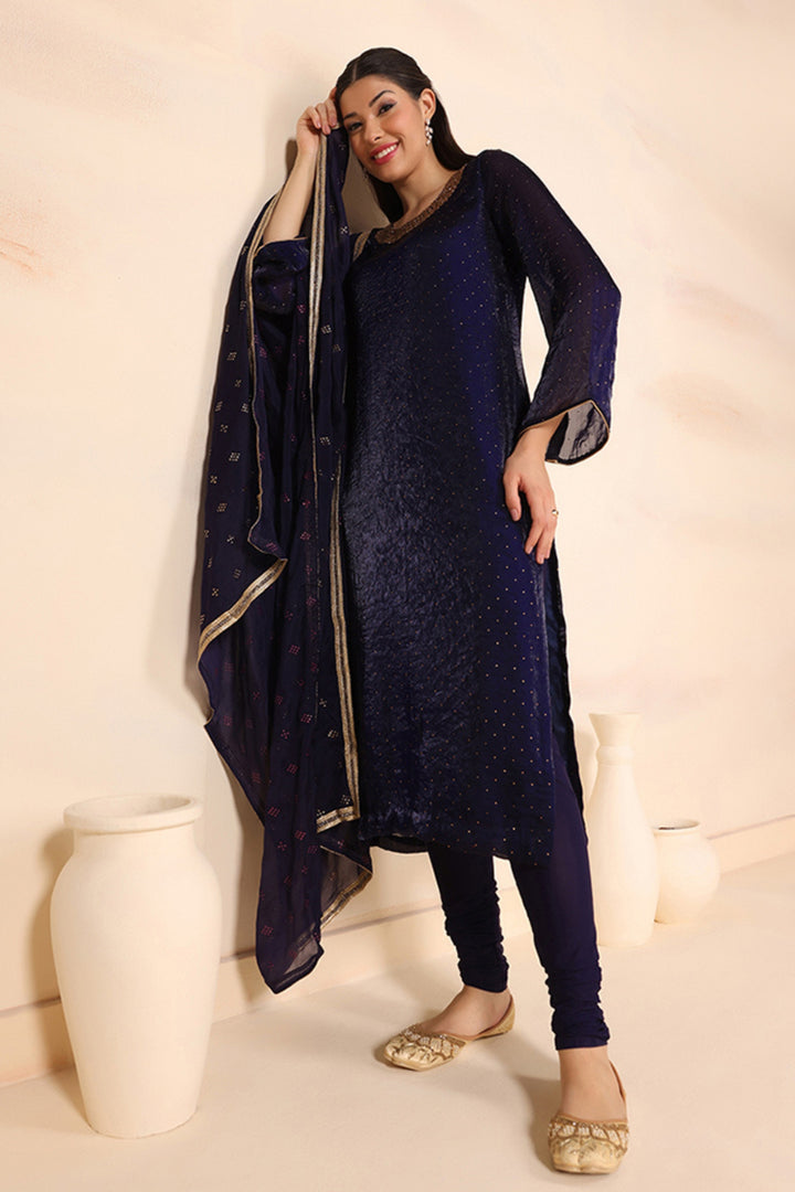 Hand Embroidered Kurta Set