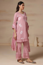 Load image into Gallery viewer, Embroidered Kurta Set