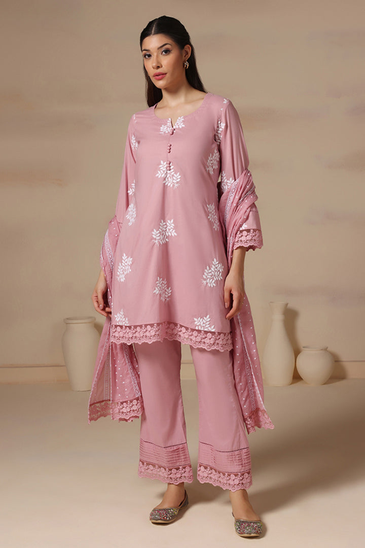Embroidered Kurta Set