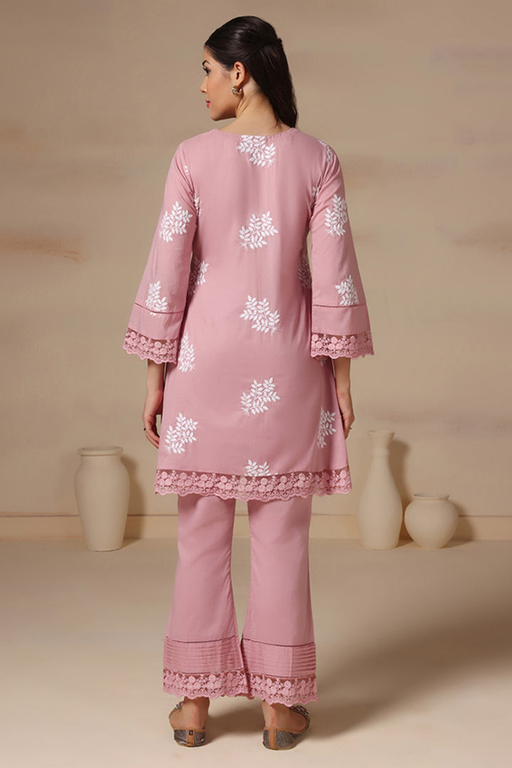 Embroidered Kurta Set