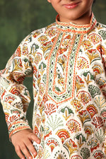 Load image into Gallery viewer, Geometric Print Kurta and Pyjama Set