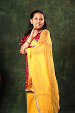 Load image into Gallery viewer, Printed Frock Suit with Pant Set