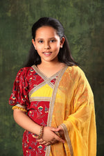 Load image into Gallery viewer, Printed Frock Suit with Pant Set